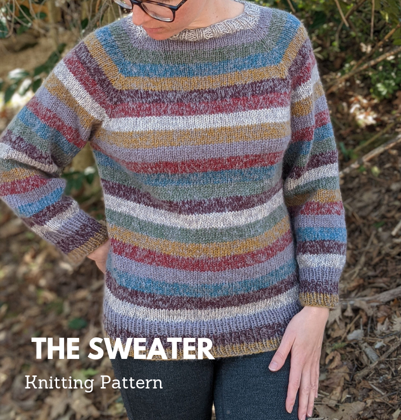 Pattern: The Sweater – Knit a Bit, Crochet Away